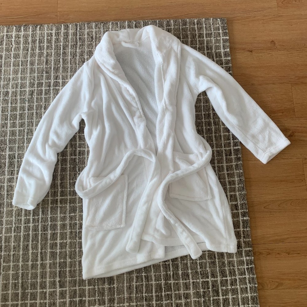 Soft short robe